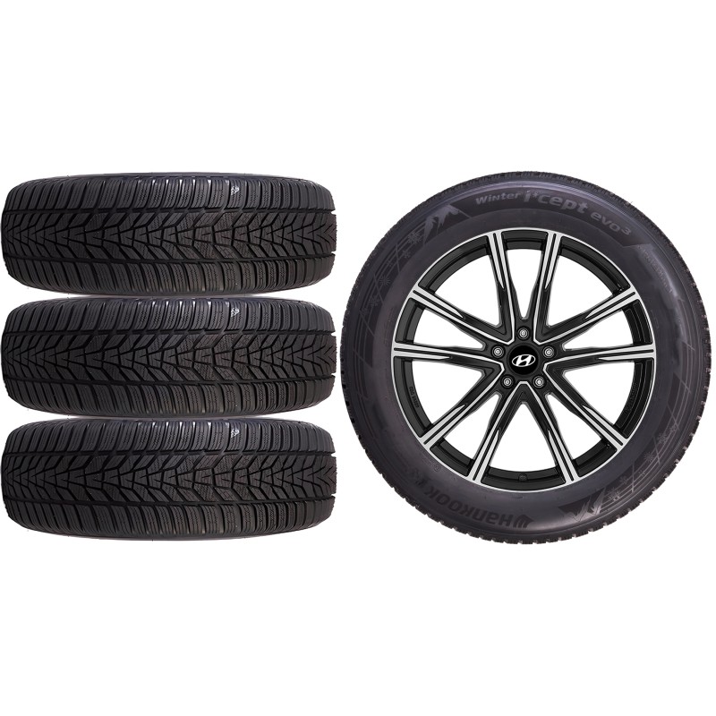 NOWE KOŁA ZIMA HYUNDAI KONA SX2 Hankook 215/55R18*1 NOWE KOŁA ZIMA HYUNDAI KONA SX2 Hankook 215/55R18*1