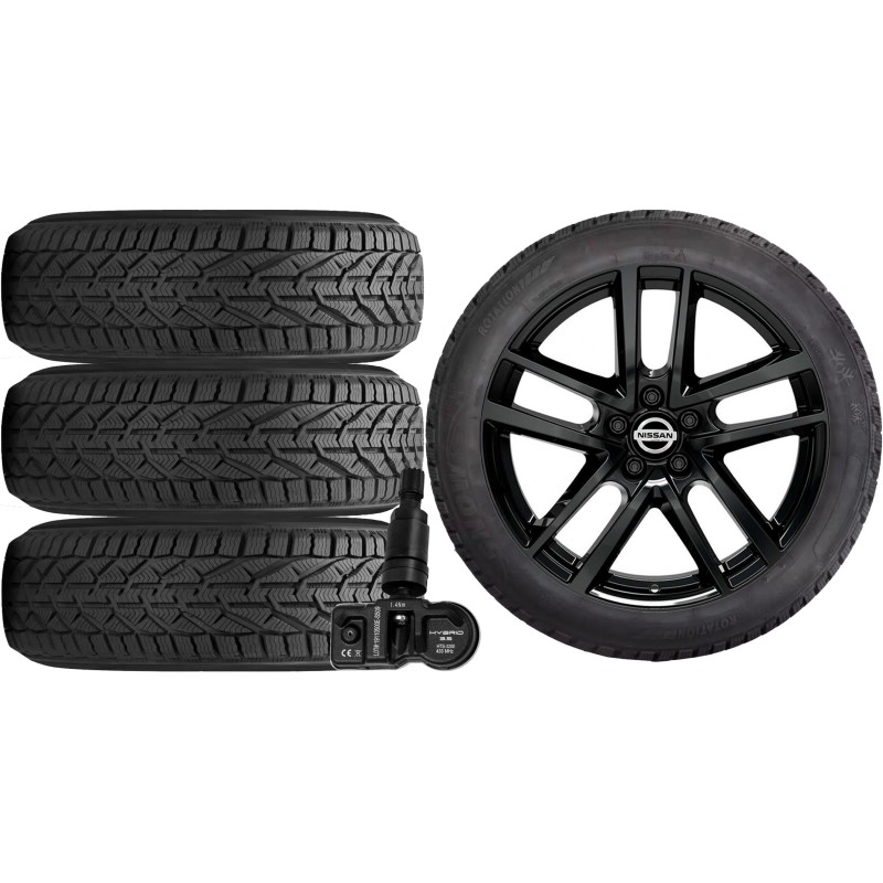 NOWE KOŁA ZIMA Nissan QASHQAI (J12) Riken 215/65R17+TPMS*21 NOWE KOŁA ZIMA Nissan QASHQAI (J12) Riken 215/65R17+TPMS*21