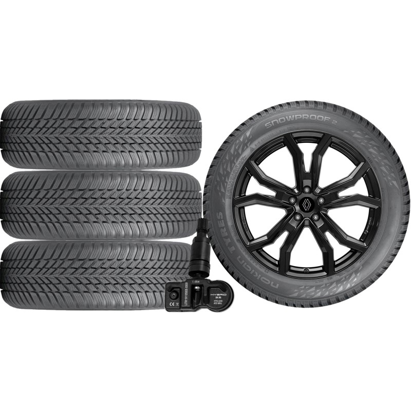 NOWE KOŁA ZIMA Renault Austral Nokian 235/55R18+TPMS*5 NOWE KOŁA ZIMA Renault Austral Nokian 235/55R18+TPMS*5