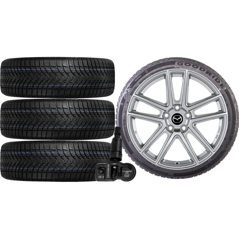 NOWE KOŁA ZIMA Mazda CX-60 Goodride 235/55R19+TPMS*7 NOWE KOŁA ZIMA Mazda CX-60 Goodride 235/55R19+TPMS*7