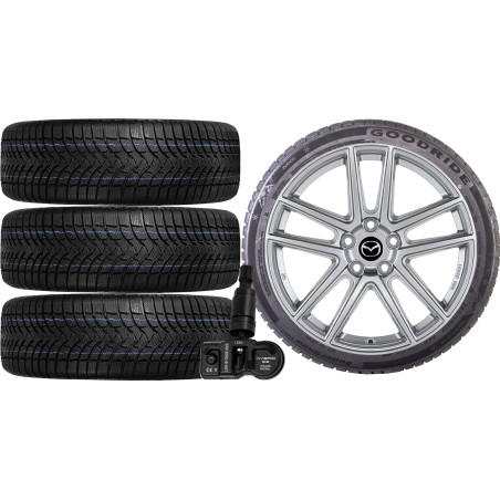 NOWE KOŁA ZIMA Mazda CX-60 Goodride 235/55R19+TPMS*7