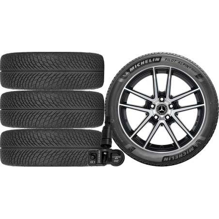 NOWE KOŁA ZIMA MERCEDES GLC W253 Michelin 235/60R18+TPMS*11