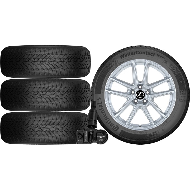 NOWE KOŁA ZIMA Lexus UX Continental 215/60R17+TPMS*33 NOWE KOŁA ZIMA Lexus UX Continental 215/60R17+TPMS*33