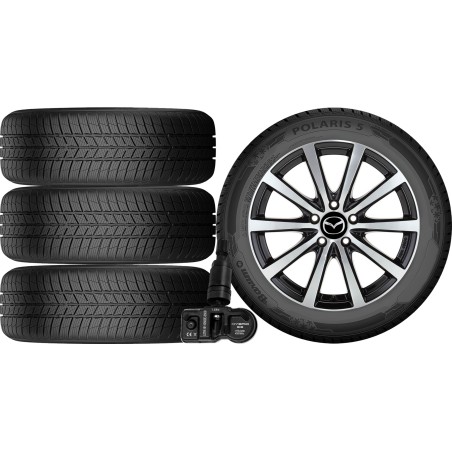 NOWE KOŁA ZIMA Mazda CX-5 (KF) Barum 225/65R17+TPMS*20