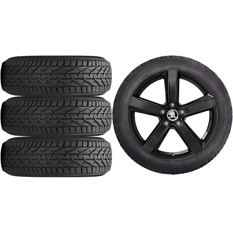 NOWE KOŁA ZIMA Skoda KodiaQ Riken 215/65R17 NOWE KOŁA ZIMA Skoda KodiaQ Riken 215/65R17