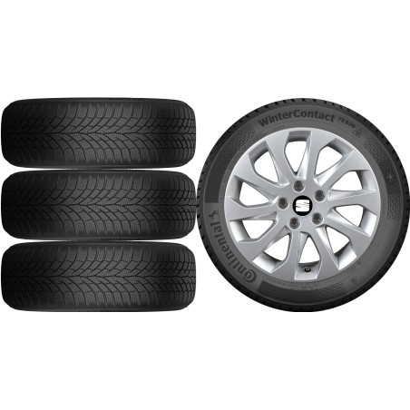NOWE KOŁA ZIMA Seat Leon 2 II 1P Continental 205/55R16*3