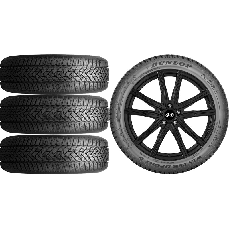 NOWE KOŁA ZIMA HYUNDAI KONA SX2 Dunlop 215/55R18 NOWE KOŁA ZIMA HYUNDAI KONA SX2 Dunlop 215/55R18