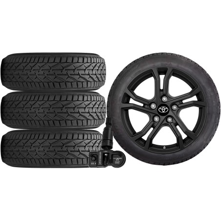 NOWE KOŁA ZIMA TOYOTA COROLLA XII 12 ZE1HE Riken 205/55R16+TPMS