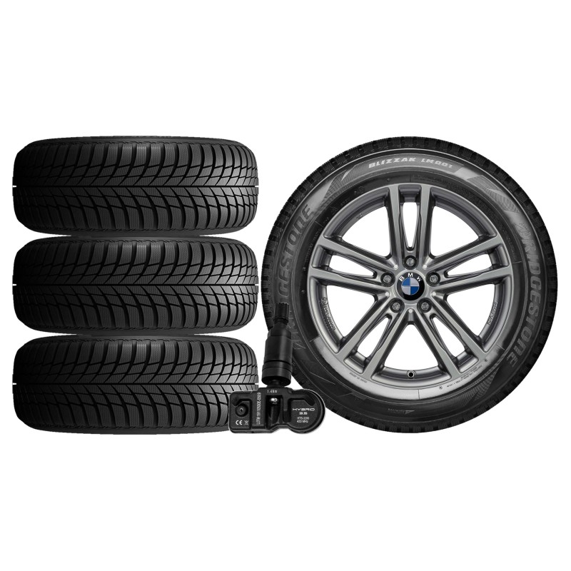 NOWE KOŁA ZIMA BMW 3 G20 G3L Bridgestone 225/45R18+TPMS*10 NOWE KOŁA ZIMA BMW 3 G20 G3L Bridgestone 225/45R18+TPMS*10