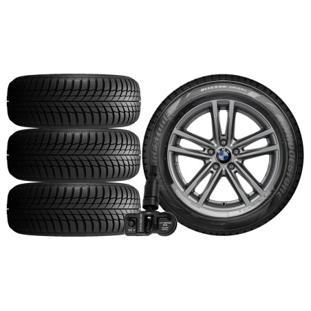 NOWE KOŁA ZIMA BMW 3 G20 G3L Bridgestone 225/45R18+TPMS*10