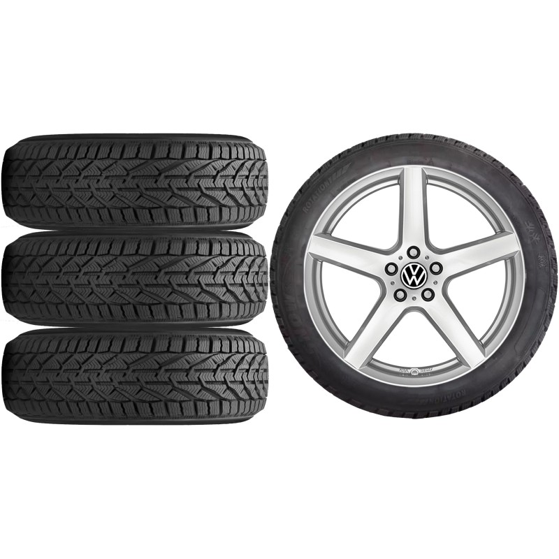 NOWE KOŁA ZIMA VW Tiguan Allspace Riken 215/65R17 NOWE KOŁA ZIMA VW Tiguan Allspace Riken 215/65R17
