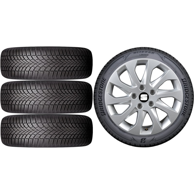 NOWE KOŁA ZIMA Seat Leon 2 II 1P Bridgestone 205/55R16*1 NOWE KOŁA ZIMA Seat Leon 2 II 1P Bridgestone 205/55R16*1