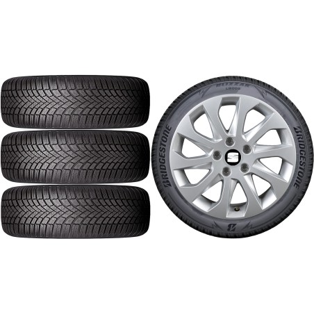 NOWE KOŁA ZIMA Seat Leon 2 II 1P Bridgestone 205/55R16*1