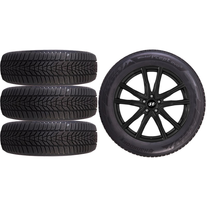 NOWE KOŁA ZIMA HYUNDAI KONA SX2 Hankook 215/55R18 NOWE KOŁA ZIMA HYUNDAI KONA SX2 Hankook 215/55R18