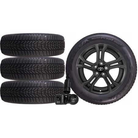 NOWE KOŁA ZIMA Toyota C-HR AX1T Bridgestone 215/60R17+TPMS