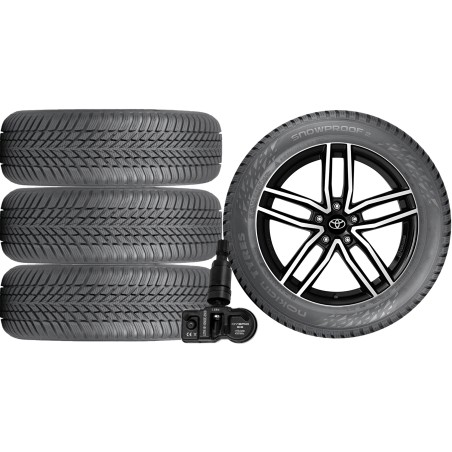 NOWE KOŁA ZIMA TOYOTA RAV 4 XA5 Nokian 225/65R17+TPMS*6