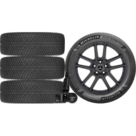NOWE KOŁA ZIMA MERCEDES GLC COUPE C253 Michelin 235/60R18+TPMS*12