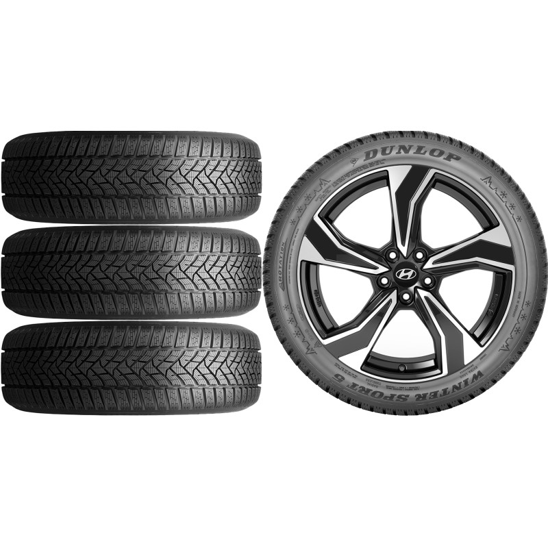 NOWE KOŁA ZIMA HYUNDAI KONA SX2 Dunlop 215/55R17