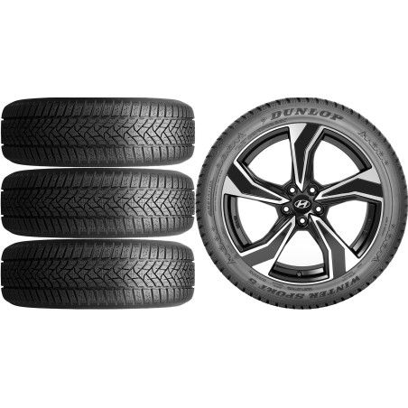 NOWE KOŁA ZIMA HYUNDAI KONA SX2 Dunlop 215/55R17