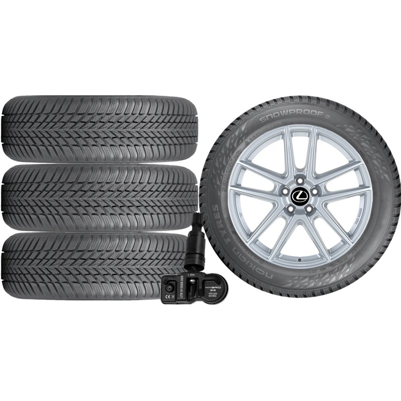 NOWE KOŁA ZIMA Lexus UX Nokian 215/60R17+TPMS*16 NOWE KOŁA ZIMA Lexus UX Nokian 215/60R17+TPMS*16