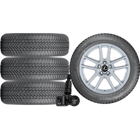 NOWE KOŁA ZIMA Lexus UX Nokian 215/60R17+TPMS*16