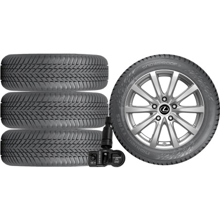 NOWE KOŁA ZIMA Lexus UX Nokian 215/60R17+TPMS
