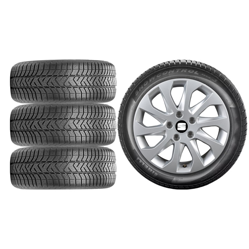 NOWE KOŁA ZIMA Seat LEON (5F) Pirelli 205/55R16*5 NOWE KOŁA ZIMA Seat LEON (5F) Pirelli 205/55R16*5