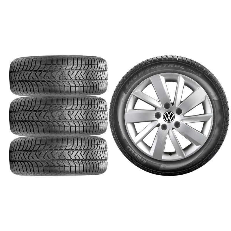 NOWE KOŁA ZIMA VW GOLF 7 VII Pirelli 205/55R16*1 NOWE KOŁA ZIMA VW GOLF 7 VII Pirelli 205/55R16*1