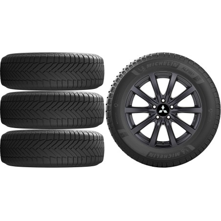 NOWE KOŁA ZIMA MITSUBISHI ASX RJB Michelin 215/60R17*4