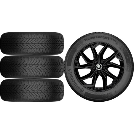 NOWE KOŁA ZIMA Skoda Octavia 4 (NX) Continental 205/55R17*63