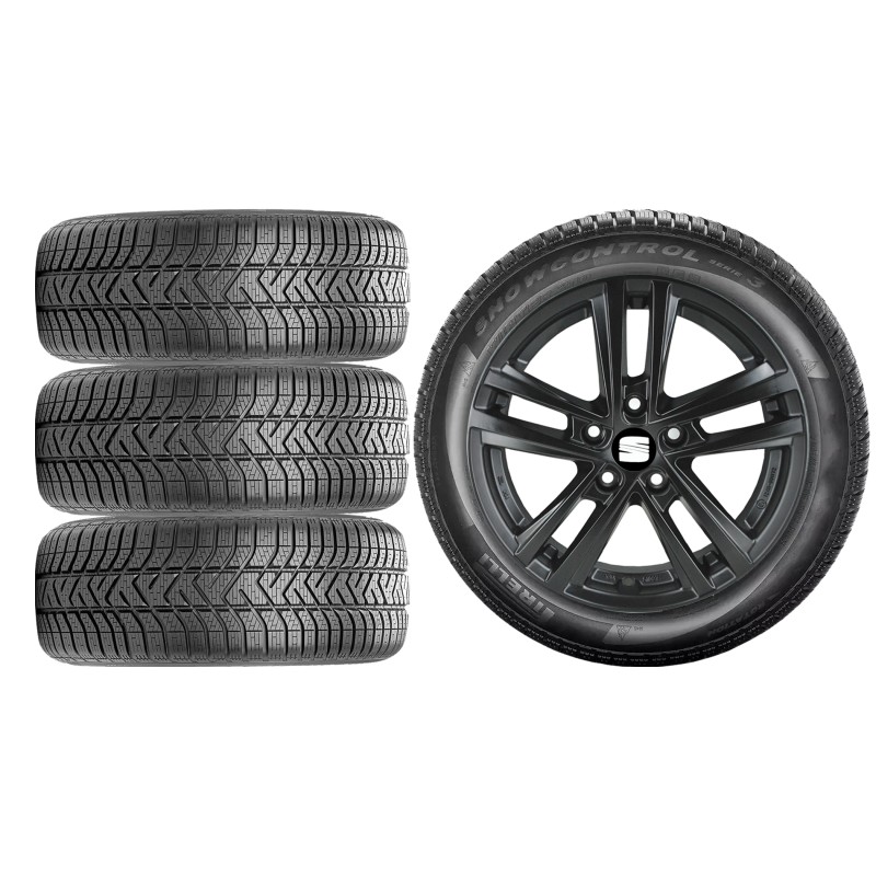 NOWE KOŁA ZIMA Seat LEON (5F) Pirelli 205/55R16*9 NOWE KOŁA ZIMA Seat LEON (5F) Pirelli 205/55R16*9