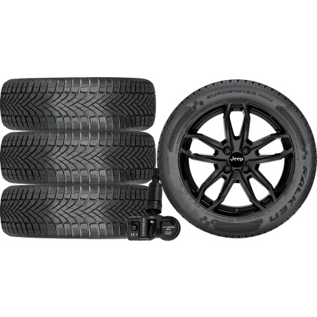 NOWE KOŁA ZIMA Jeep AVENGER FH1 Falken 215/60R17+TPMS*4