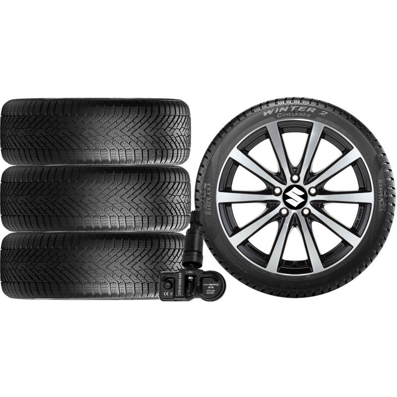NOWE KOŁA ZIMA SUZUKI SX4 / S-Cross Pirelli 215/55R17+TPMS*20 NOWE KOŁA ZIMA SUZUKI SX4 / S-Cross Pirelli 215/55R17+TPMS*20