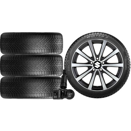 NOWE KOŁA ZIMA SUZUKI SX4 / S-Cross Pirelli 215/55R17+TPMS*20