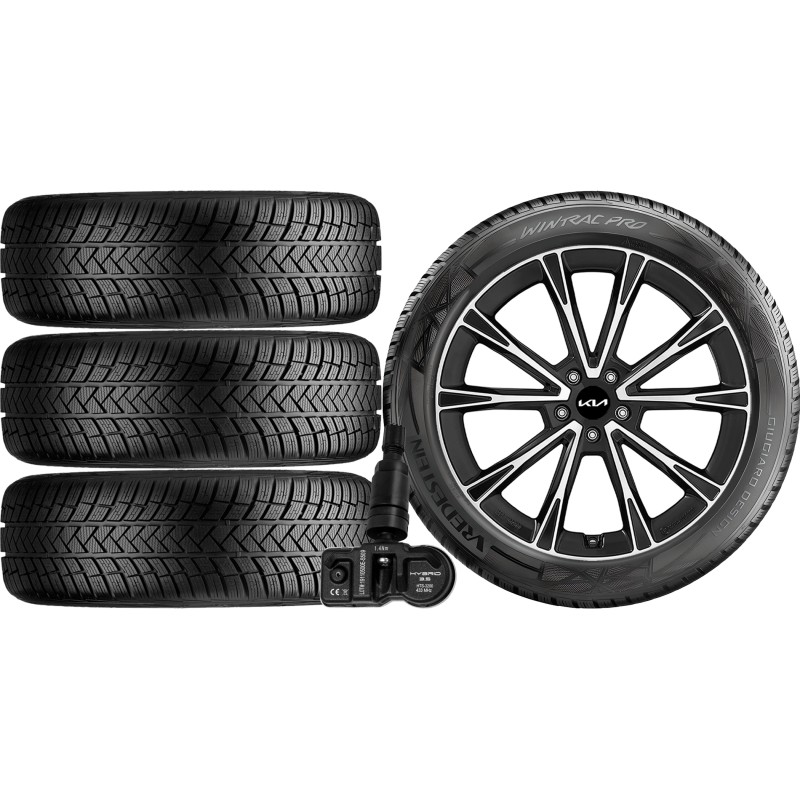 NOWE KOŁA ZIMA KIA SPORTAGE 4 IV Vredestein 225/55R18+TPMS*3 NOWE KOŁA ZIMA KIA SPORTAGE 4 IV Vredestein 225/55R18+TPMS*3