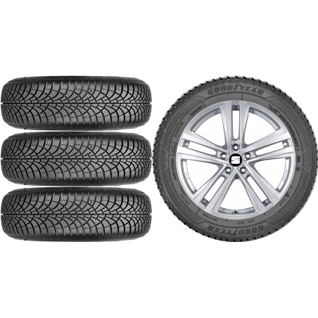 NOWE KOŁA ZIMA Seat ATECA Goodyear 205/60R16