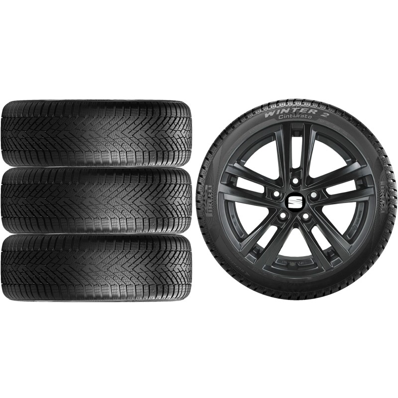 NOWE KOŁA ZIMA Seat LEON (5F) Pirelli 205/55R16*4 NOWE KOŁA ZIMA Seat LEON (5F) Pirelli 205/55R16*4