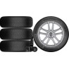 NOWE KOŁA ZIMA Nissan QASHQAI (J12) Continental 235/55R18+TPMS*3