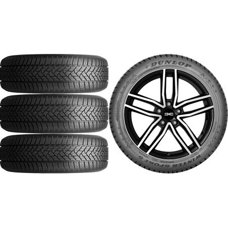 NOWE KOŁA ZIMA Dacia Duster II 2 (SR) Dunlop 215/60R17*1