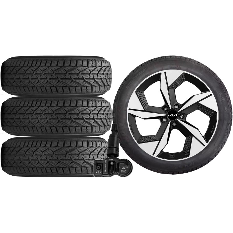 NOWE KOŁA ZIMA KIA SORENTO MQ4 Riken 235/55R19+TPMS*2 NOWE KOŁA ZIMA KIA SORENTO MQ4 Riken 235/55R19+TPMS*2