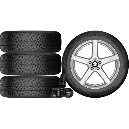 NOWE KOŁA ZIMA Suzuki VITARA (LY) Barum 215/55R17+TPMS*9