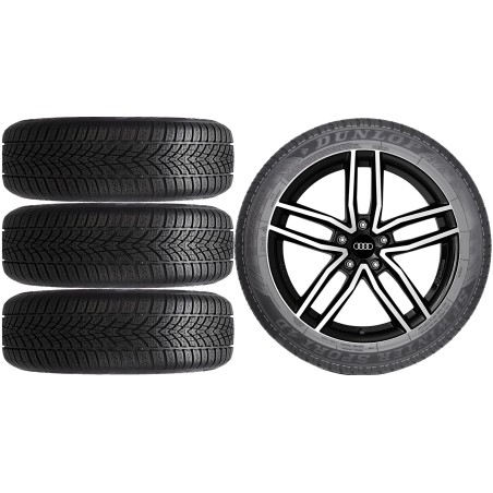 NOWE KOŁA ZIMA Audi A4 B9 Dunlop 225/50R17*12