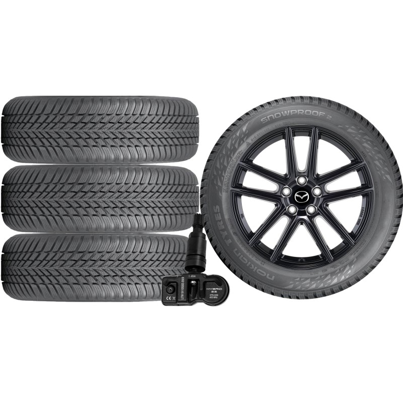 NOWE KOŁA ZIMA Mazda CX-30 (DM) Nokian 215/55R18+TPMS NOWE KOŁA ZIMA Mazda CX-30 (DM) Nokian 215/55R18+TPMS