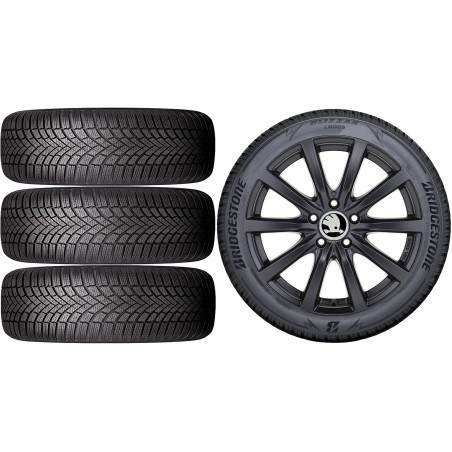 NOWE KOŁA ZIMA Skoda Scala (NW) Bridgestone 205/50R17*9