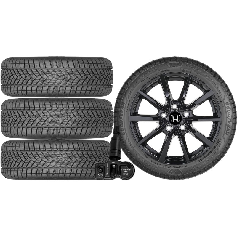 NOWE KOŁA ZIMA HONDA CIVIC FE Goodyear 215/50R17+TPMS*6 NOWE KOŁA ZIMA HONDA CIVIC FE Goodyear 215/50R17+TPMS*6