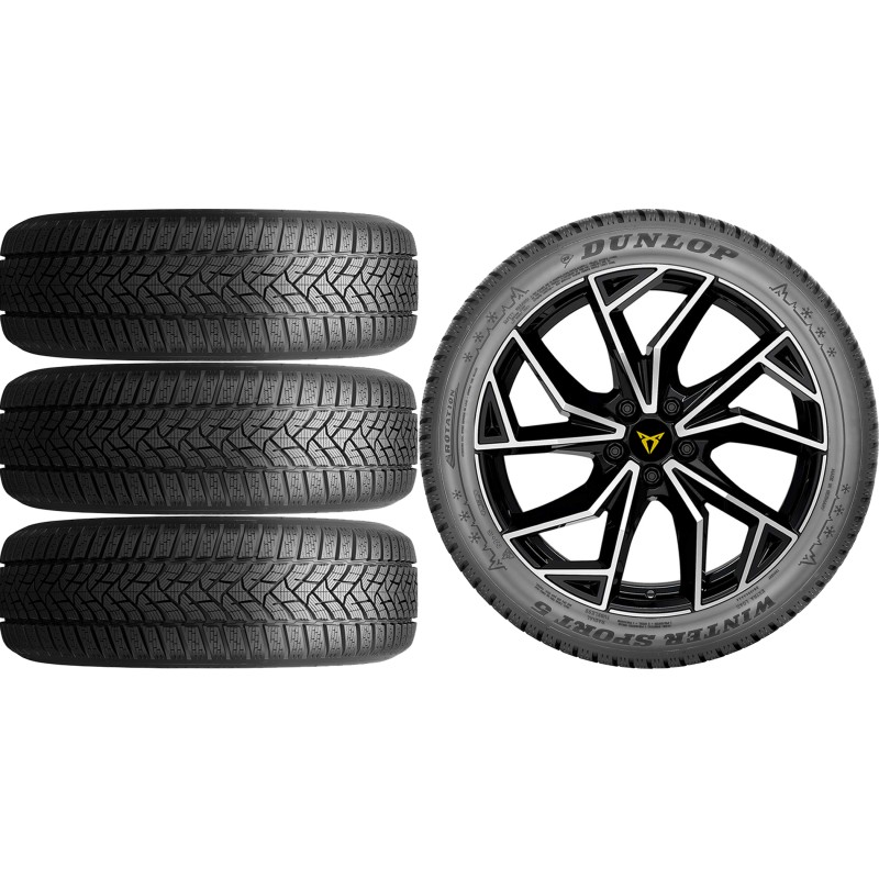 NOWE KOŁA ZIMA Cupra Leon SP Dunlop 225/40R18*35 NOWE KOŁA ZIMA Cupra Leon SP Dunlop 225/40R18*35