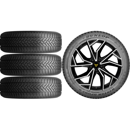 NOWE KOŁA ZIMA Cupra Leon SP Dunlop 225/40R18*35