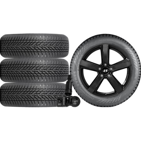 NOWE KOŁA ZIMA Hyundai i30 (PDE) Nokian 205/55R16+TPMS*11