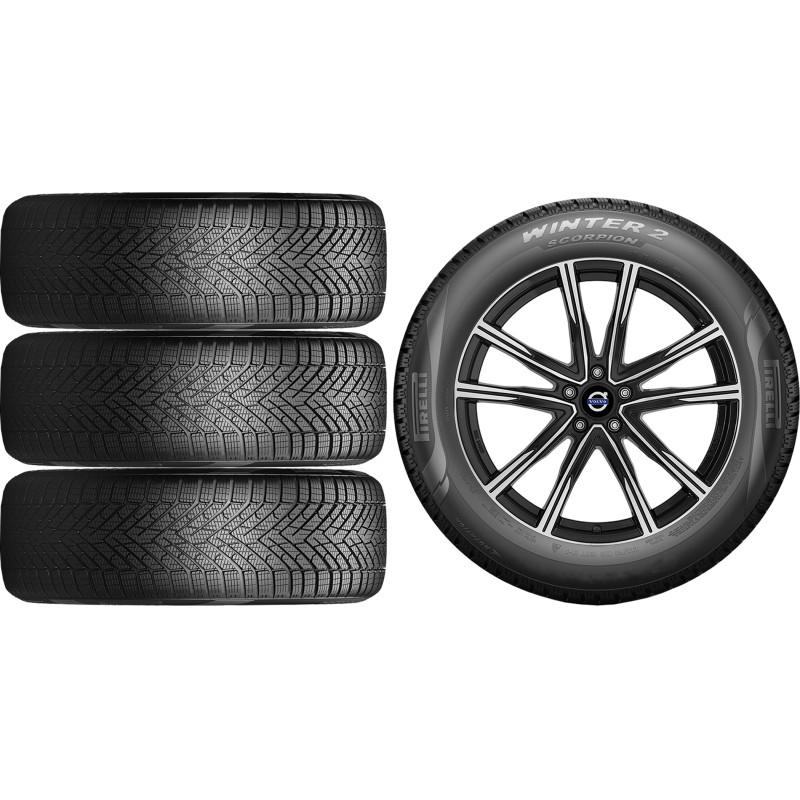 NOWE KOŁA ZIMA Volvo XC60 (U) Pirelli 235/60R18*3 NOWE KOŁA ZIMA Volvo XC60 (U) Pirelli 235/60R18*3