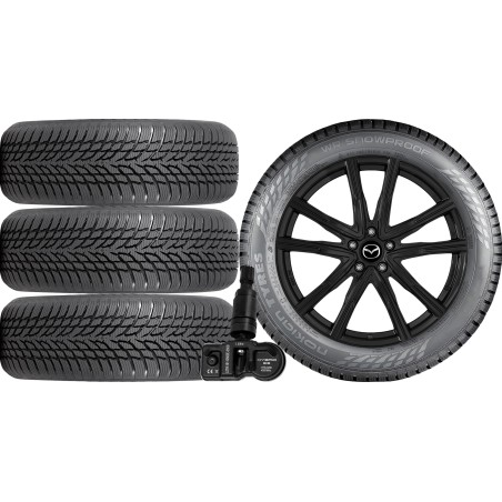 NOWE KOŁA ZIMA Mazda CX-3 (DJ1) Nokian 215/50R18+TPMS